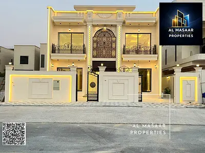 فيلا بسعر شامل مكيفات على الشارع الرئيسي جاهزة للسكن في أرقي مناطق عجمان تملك حر لجميع الجنسيات