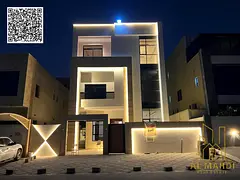 Own a luxurious villa with a modern design and distinctive features in the heart of Al Yasmeen, Ajma