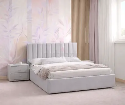 Elegant Brand new Queen size bed with medical mattress good Quality Queen bed storage