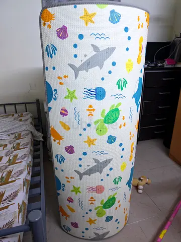 Ocean Print Foam Baby Play Mat - Gently Used
