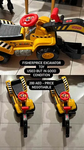 Excavator Toy Fisher Price