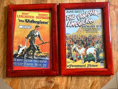Vintage Movie Posters in Frames