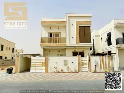 🏡 للبيع | فيلا تشطيب شخصي سوبر ديلوكس في الزاهية – عجمان | 5 غرف ماستر | شامل الكهرباء والماء 🔥