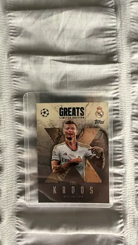 Topps Toni Kroos Card – Greats Limited Edition – Real Madrid