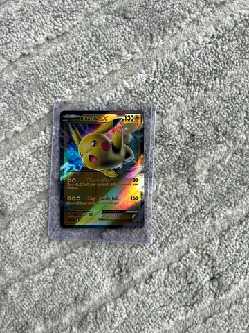 Pikachu Trading Card - Rare Holographic