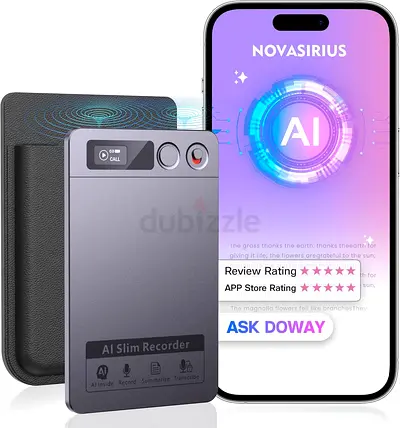 3149 - AI Voice Recorder, Note Voice Recorder - Transcribe  Summarize, AI Noise Cancellation, Suppo