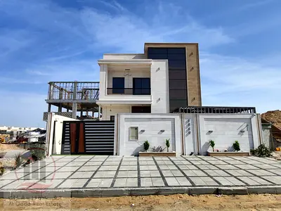 For sale, a villa in Ajman Al Helio,3 master rooms, a Majles room, a hall, and a maid’s room, freehold for all nationalities