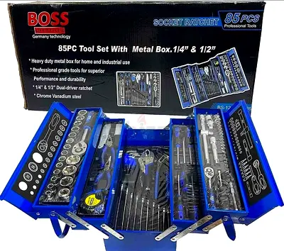 Boss 85 pices tool box