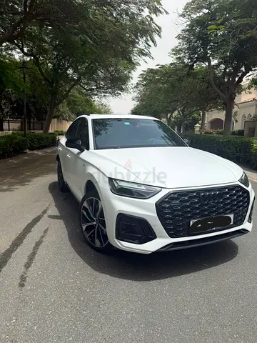 Audi Q5 2025 S Line GCC Low KM Matt White Wrap Unique Spec Immaculate