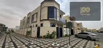 Villa for Sale – Al Zahia, Ajman, Super Deluxe, 5 master bedrooms + living, 3,014 sqft land, 3,500