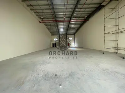 100KW |5000 Sqft Warehouse | 60 AED per Sq ft