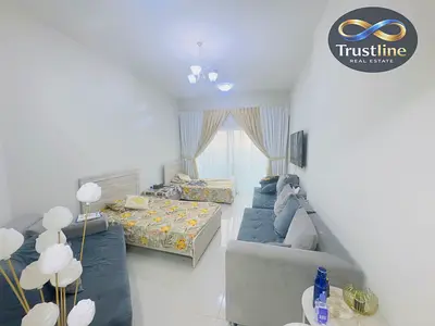 Two bedrooms and a living room for sale in Tower Golf Tower, Ajman