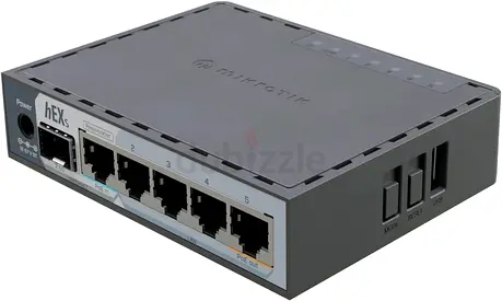MikroTik hEX S 5-port Gigabit Router (working)