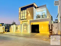 Luxury villa in Al Yasmin, Ajman, ready for immediate occupancy with high-end finishes and spacious