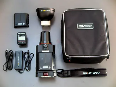 SMDV BRIHT 360 Portable Flash System with TTL  HSS