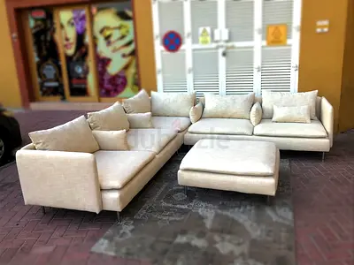 IKEA Soderhamn Corner Sofa Beige Good condition