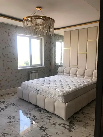 Brand new Beige Upholstered Bed Frame