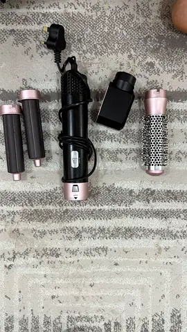 Stylish Hair Curler with Multiple Attachments