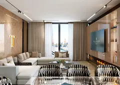 2BR Suite in One by Binghatti 1598 Sq.ft Amenities &amp; Dubai Canal View Interest-Free Payment Plan