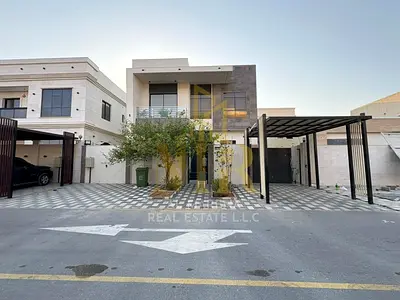 شامل رسوم التسجيل قريب من شارع الشيخ محمد بن زايد - تملك حر لجميع الجنسيات مدى الحياة فيلا للبيع في عجمان، جاهزة للسكن، شاملة جميع رسوم التسجيل والتمل