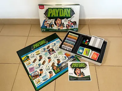 HASBRO Pay Day Board Game