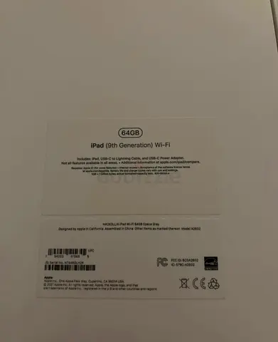 Apple iPad (9th Generation) Wi-Fi 64GB