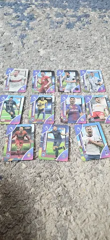 Lot of 12 Football Trading Cards - Mixed Players
