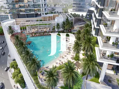 شقة غرفتين | طابق مرتفع | أبتاون دبي | إطلالة سكاي لاين ومسبح | عرض محدود | MERCER HOUSE