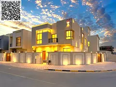 Villa for sale in a location near the mosque, including air conditioning, electricity, and water - v