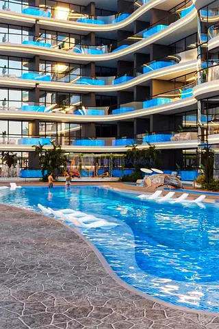 Prime Studio | Barari Views | Balcony Pool