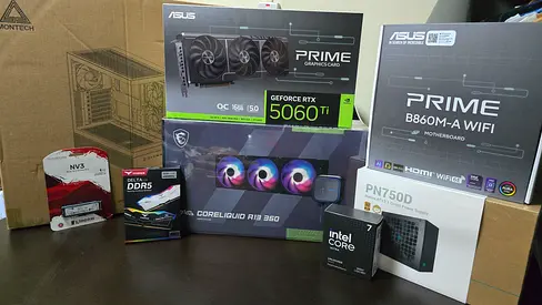 Full High-End Gaming PC | RTX 5060 Ti 16GB | Intel Core Ultra 7 | 32GB DDR5 | Like New