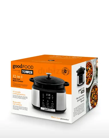 TOWER cast Iron Multi Cooker 12 in 1