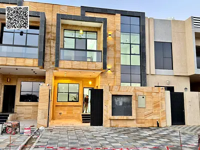 شامل رسوم التسجيل للبيع فيلا جديده بموقع سكني متميز تملك حر لجميع الجنسيات موقع مميز بالقرب من شارع الشيخ محمد بن زايد وقريب من جميع الخدمات تملك حر م