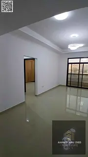 One bedroom and living room with balcony in Al Muwaihat 3 on Mohammed Bin Zayed Road. Spacious and e
