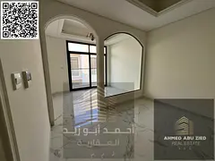 One bedroom with living room for rent in Al Tallah 2 Ajman, first tenant, master room, majlis, balco