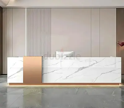 Elegant reception desk