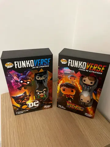 Funko verse || 100 back to the future || 101 DC