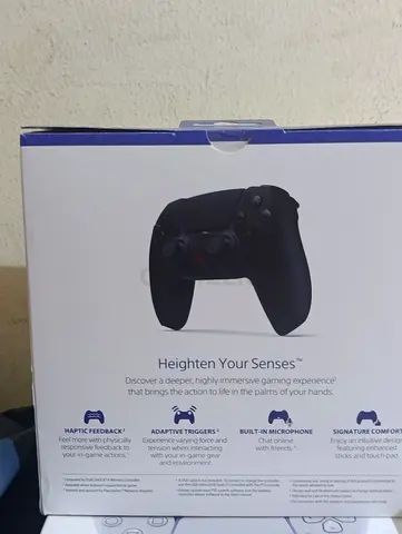 PS5 DualSense Wireless Controller (Black) - Boxed, Excellent Condition brand new