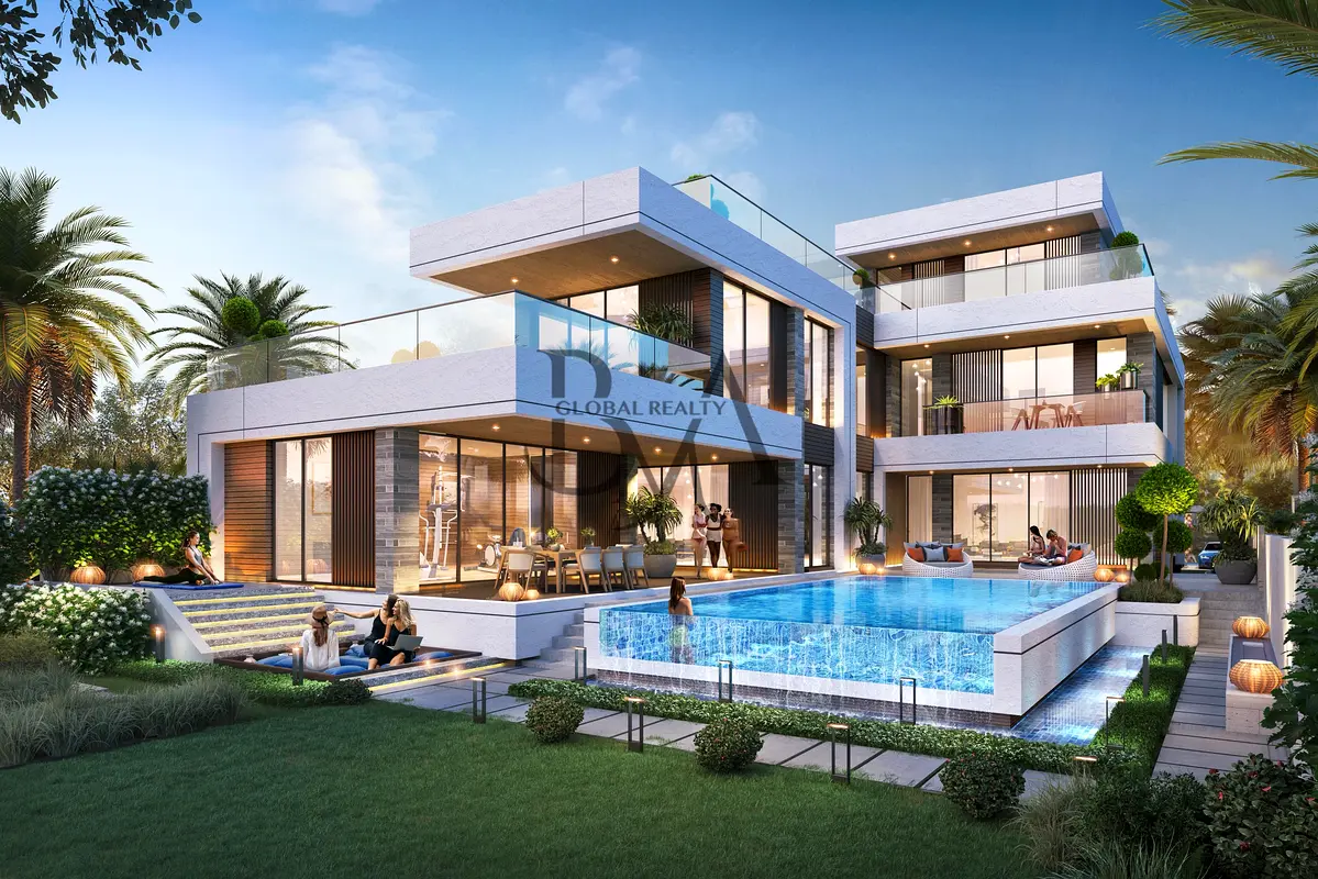 7-Bedroom Waterfront Mansion | Full Lagoon View | LV-75K Layout