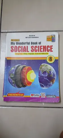 My Wonderful Book of Social Science - Class 8 (school textbook)