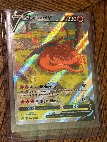 Charizard V Pokémon Card