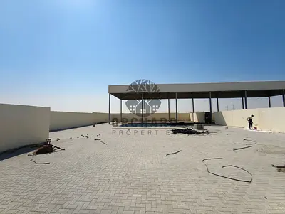 Interlock) power 50 k w/Shed/2 Offices/very Close to Emirates Road