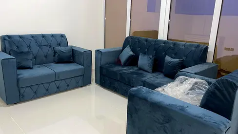 Elegant Sofa Set كنبة أنيقة جديدة