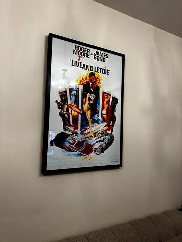 James Bond Movie Poster - Art Print ( THE ONE )