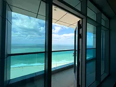 3 Bedroom sea view apartment empty flat for rent Gym, pool, AC Free