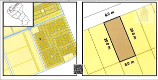 Residential land for sale in Umm Al Quwain with a convenient installment plan including all fees. Gr