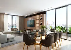 2BR Suite in One by Binghatti 1598 Sq.ft Amenities &amp; Dubai Canal View Interest-Free Payment Plan