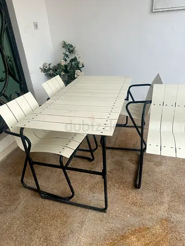Outdoor Dining Set with Chairs