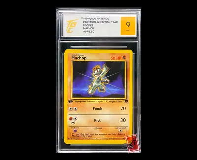 1999 Pokémon Machop 1st Edition Card