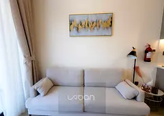 Furnished 1BR Apartment | Azizi Riviera 26 | Balcony &amp; Pool View